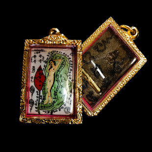 泰国佛牌一见倾心魅力吸引多金恋人专宠一人变美锁心荷花仙子早期