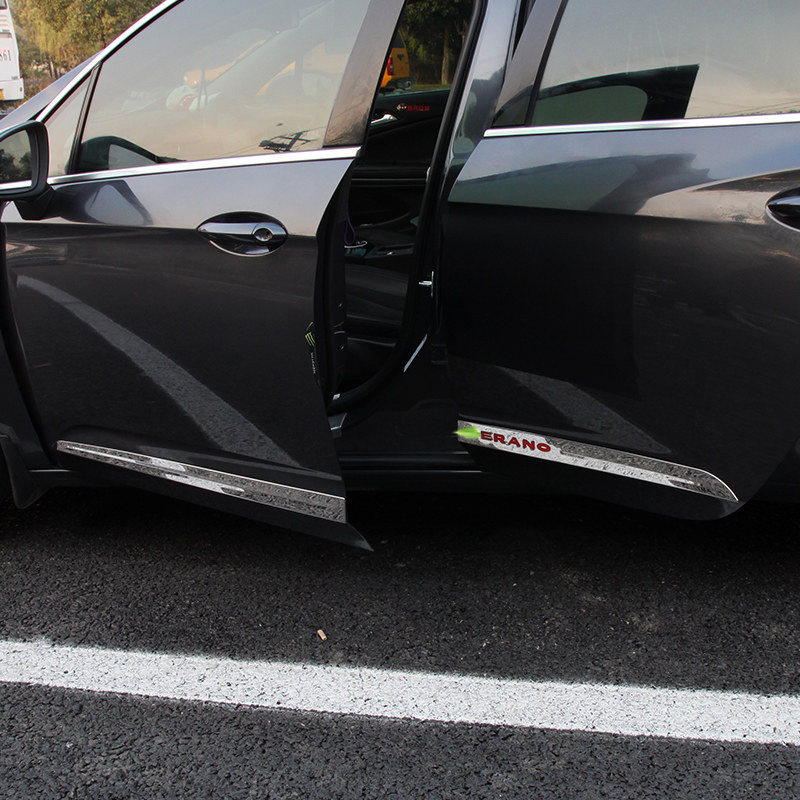 别克全新威朗车身饰条门板条门边条防撞条威朗改装专用车门装饰条