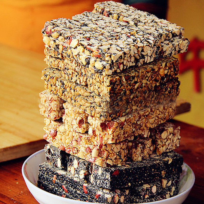 苏州特产 松子枣泥麻饼 相城麻饼 一盒八个装 3盒全国大部分包邮