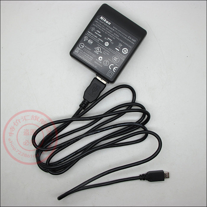 原装尼康s5300 s6800 aw120s aw130s s9600 相机usb数据线充电器
