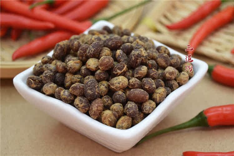 土特产秘制捂酱豆农家自制干酱豆干豆豉下饭菜500g二斤包邮