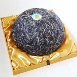 普洱茶/07勐库圆茶/勐库戎氏金瓜珍藏上品/2000克生茶
