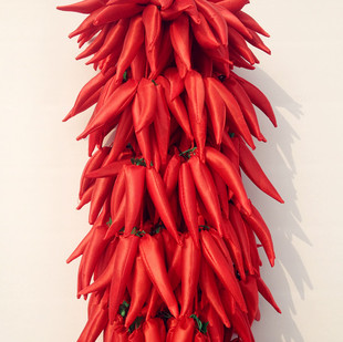 批发 中国结挂件婚新房春节乔迁布置喜庆装饰 节日绸布红辣椒串