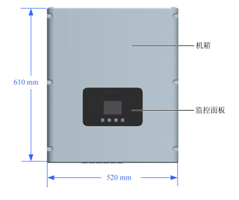 三相光伏併網逆變器12kw 太陽能併網逆變器 華為併網逆變器包郵