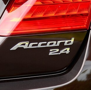 本田08-14款八代九代雅阁改装专用2.4车标贴排量标字母标贴标包邮