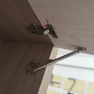 海蒂诗优质油压支撑上下翻门撑杆 一对装 橱柜门吊柜门油压支撑杆