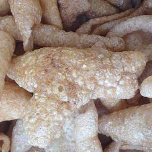 琴姐海味-潮汕特产甲子特产-油炸猪肉皮 美白美容250g