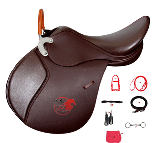 马具 高档八件套教练鞍 马术马具用品