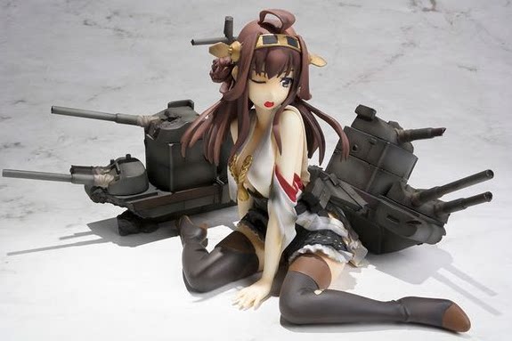 海淘正品代购 舰队 collection 金刚 1/7 大破ver 模型手办