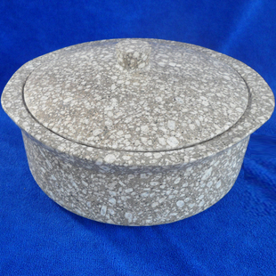 天然蒙阴麦饭石平底锅石锅汤锅奶锅电磁炉专用保健锅出口韩国包邮