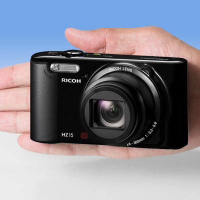 包邮ricoh/理光gr/hz15 数码相机 高清单反备机15倍长焦赛微单
