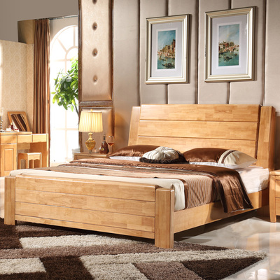 范格美居 全实木床 双人床榆木床奢华新中式家具限时促销特价现货