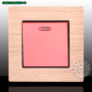 冷气机 欧美香港开关冷气机浴霸开关面板 英式英标大功率45a开关带