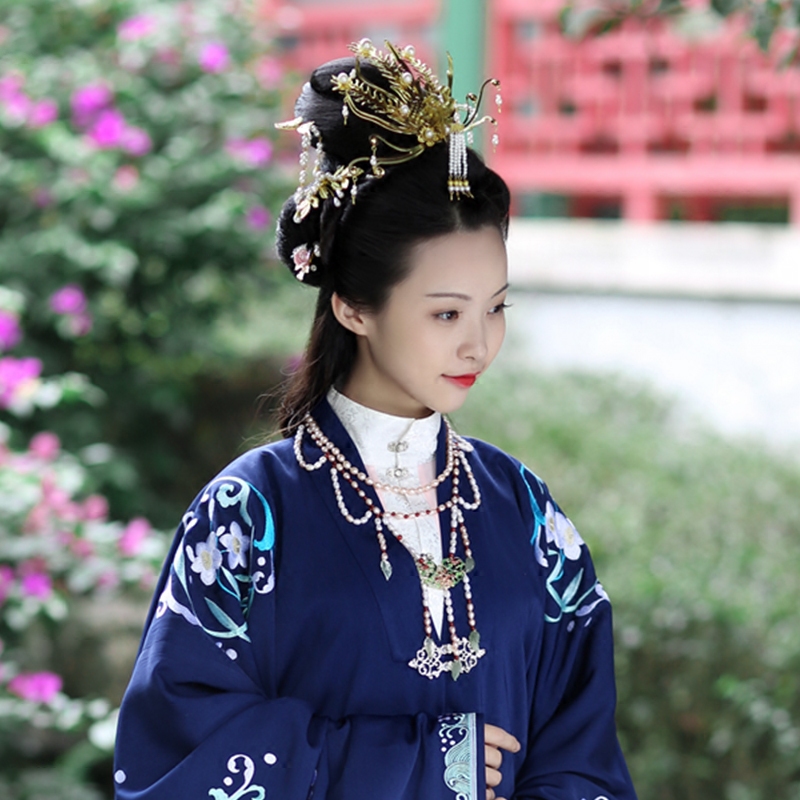 及笄,及笄发型,古代笄礼_大山谷图库