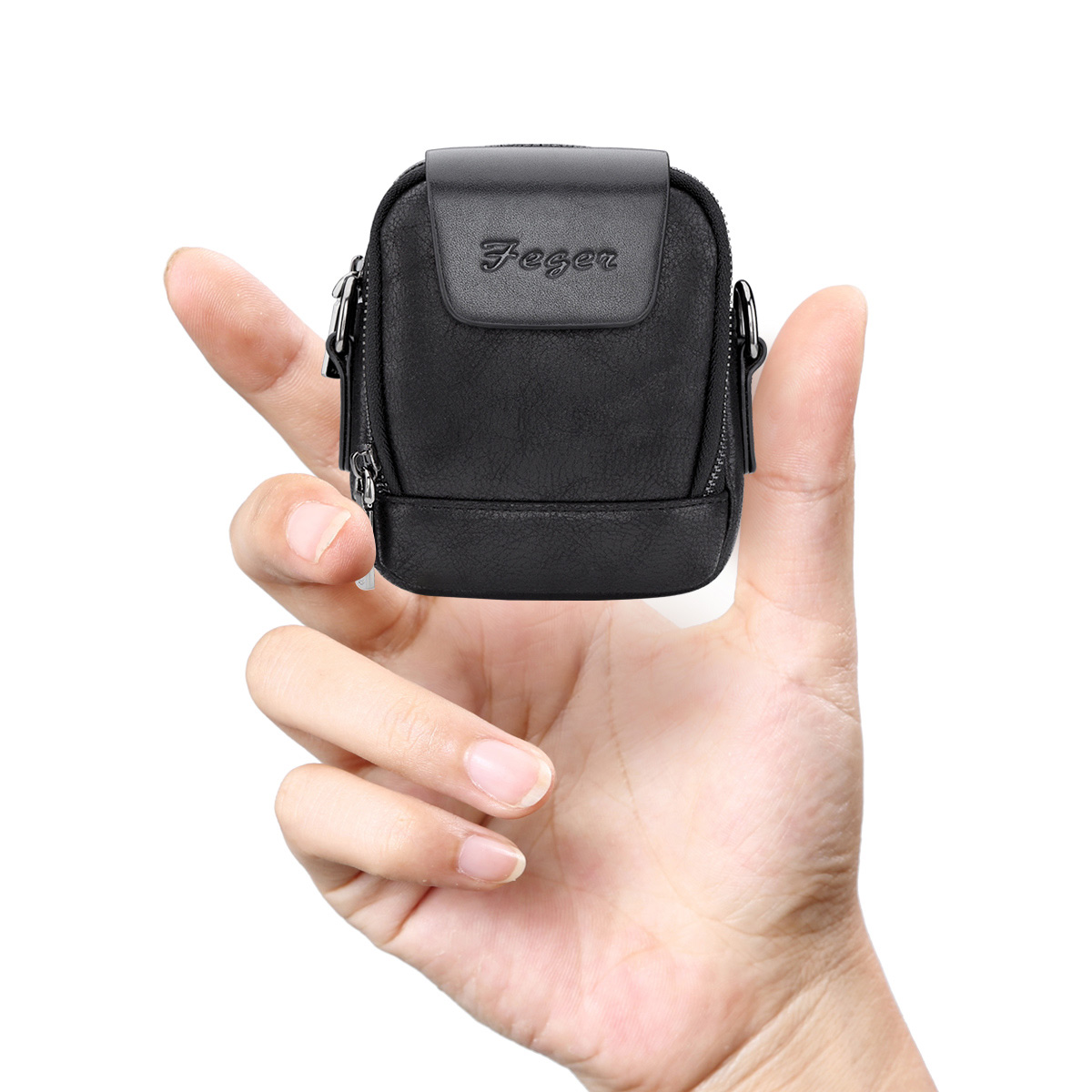 斐格迷你单肩包男士小挎包2017新款运动休闲斜挎包竖款背包男包潮