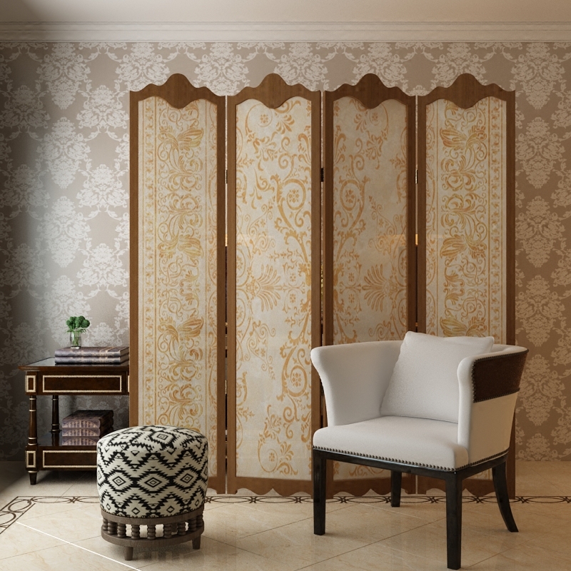 欧式屏风