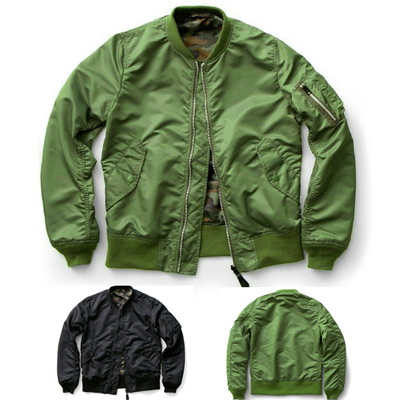 秋装ur al*pha 合作 ma-1空军服夹克防水尼龙外套潮男美国飞行服