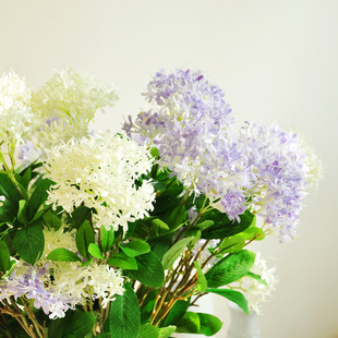 特惠 清新花香 清雅夕雾花 出口仿真花 绢花f319