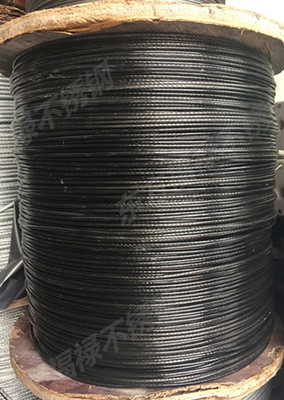 钢丝绳 包塑葡萄架钢丝 晒 晾衣绳 搭大棚钢丝绳 6mm 6*12结构