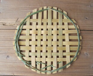 厨房用品 竹编蒸菜架蒸垫手工艺品 竹蒸架/厨房用品锅架手工编制/竹饭