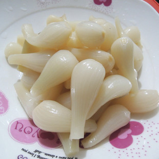 正宗温州楠溪江特产自家腌制葱头大蒜头乔蒜头500g真空包装开胃