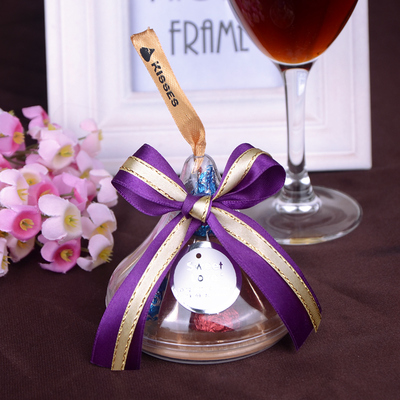 现货kisses好时巧克力盒装圆锥宝塔形6粒装婚庆喜糖成品含喜糖