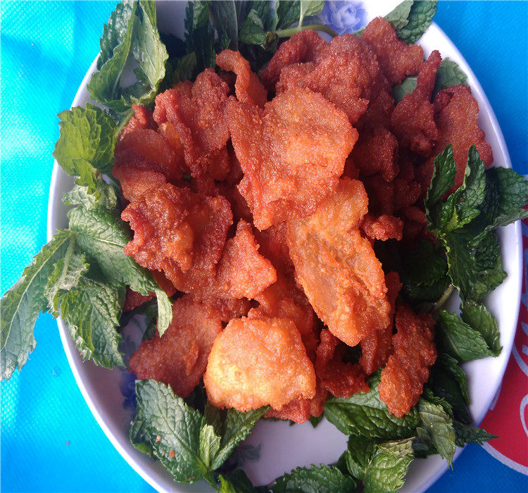 云南蒙自过桥米线 米线面条帽子 酥肉 香酥肉片 秘制香酥包邮