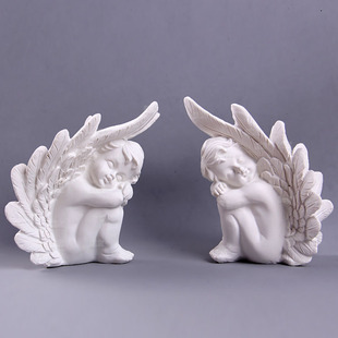 树脂天使丘比特石膏像12cm素描像