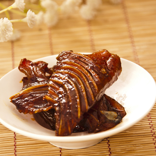 湖南益阳特产 辣型休闲小吃麻辣零食 味芝元香辣鱼翅26克