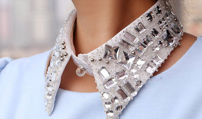 亚克力手缝钻双孔套装福袋缝衣服钻婚纱舞蹈diy闪钻材料包邮