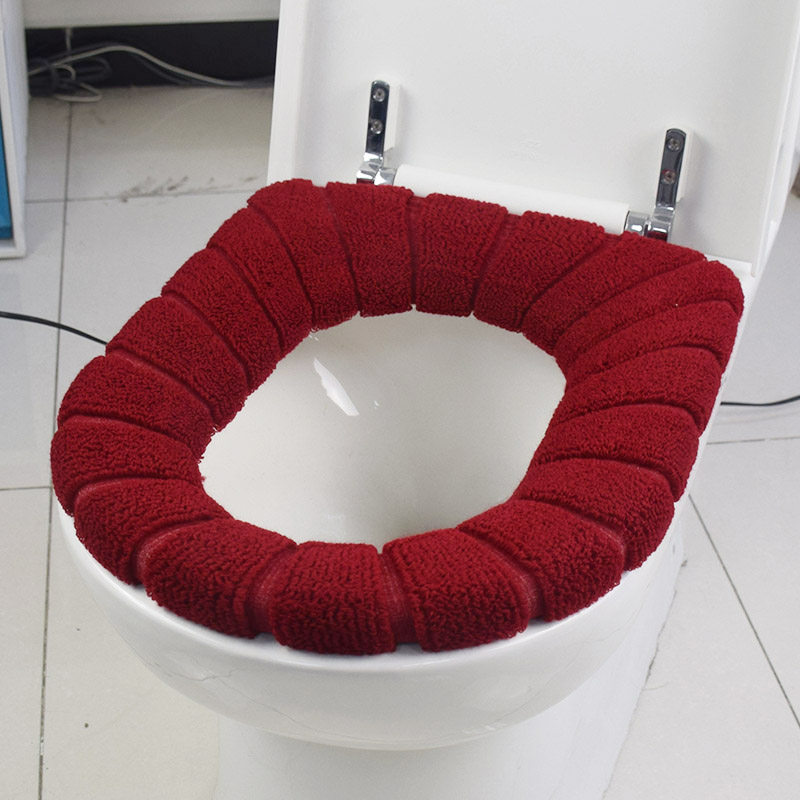 通用冬加厚马桶垫套子坐圈o型圆形u型坐垫座圈座便套