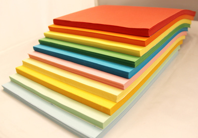 包邮 彩色a4打印复印纸a4纸粉红色70克 手工混彩色折纸500张/包