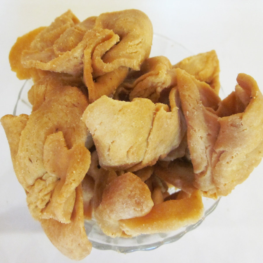 李禧记休闲零食 广东佛山顺特产 350g独立包装蚝油大良蹦砂