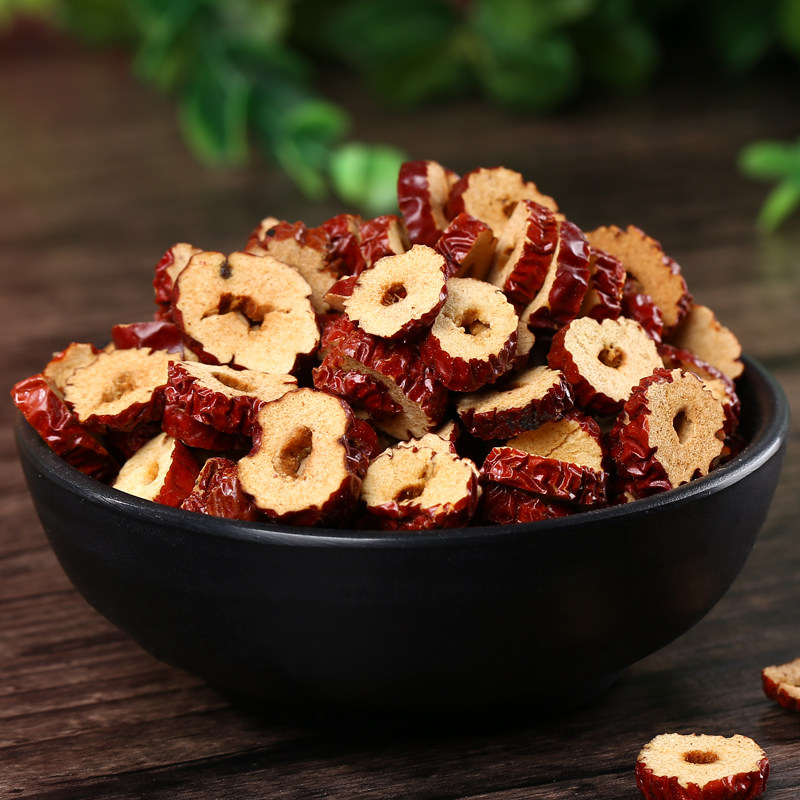 红枣片500g包邮新疆新疆若羌枣片酥脆泡茶无核香脆干