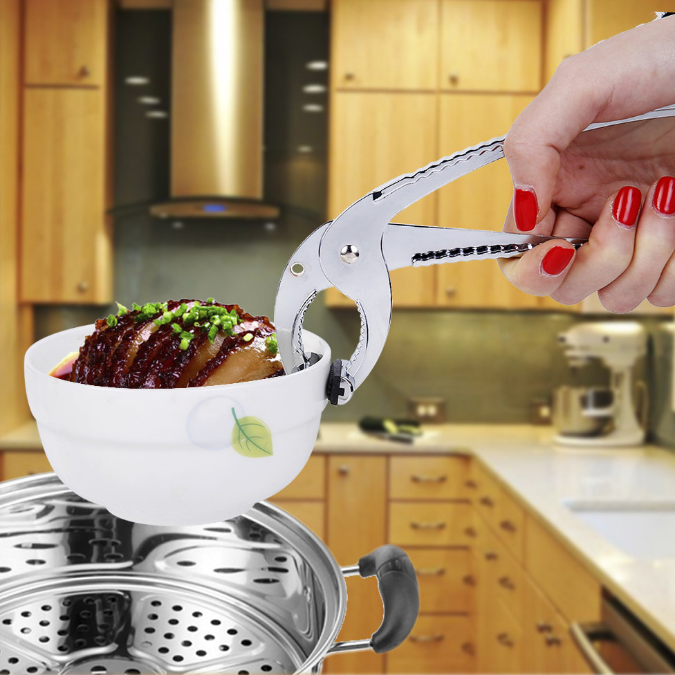 不锈钢取碗夹防烫夹防滑取盘夹多用夹创意厨房夹盘器取碗夹提盘夹