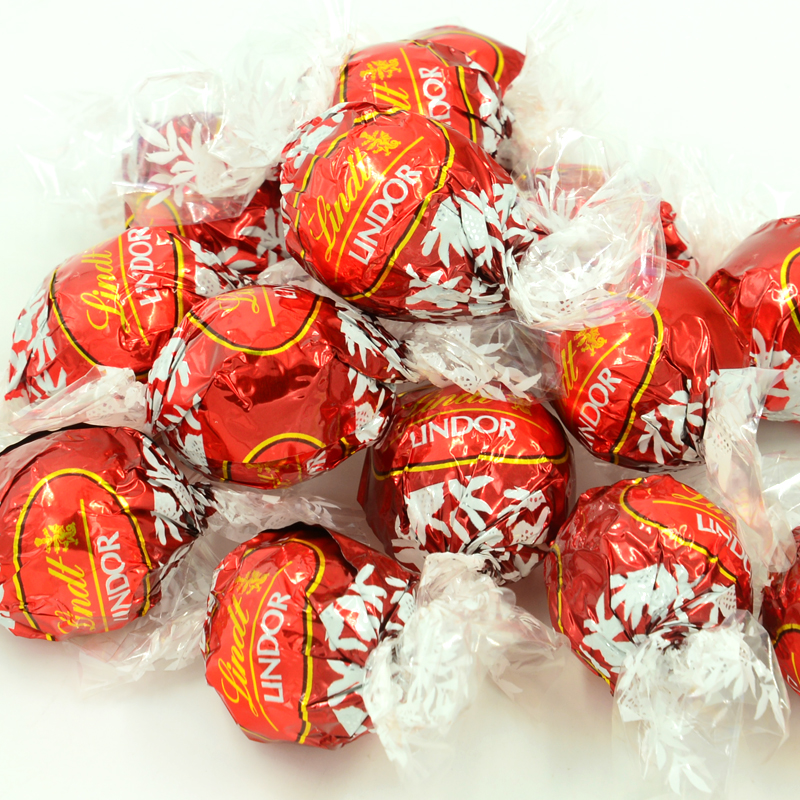 瑞士莲/lindt进口软心巧克力夹心1000g多口味散装结婚喜糖果零食