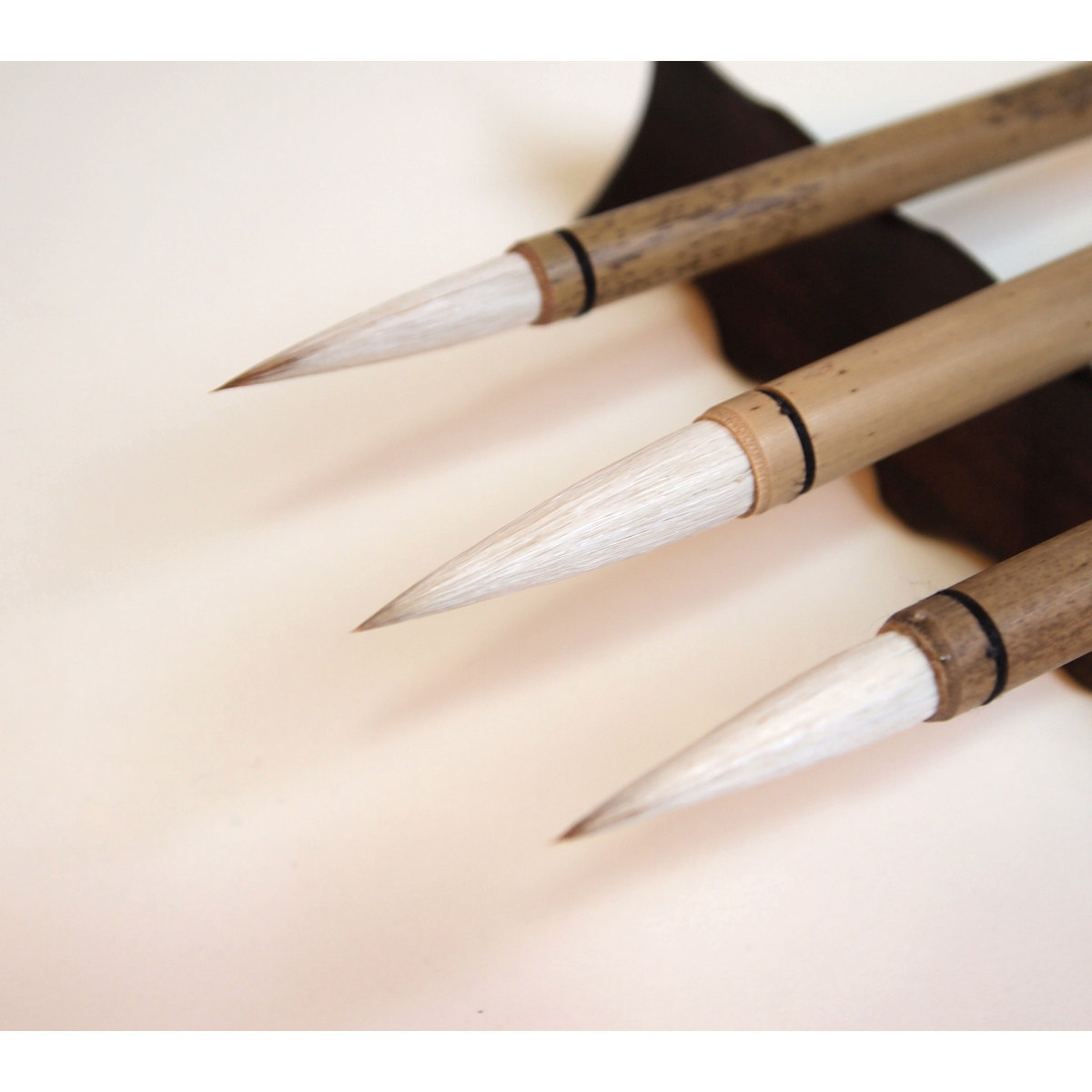 上海周虎臣毛笔 精选羊狼毫大楷中楷小楷兼毫笔 楷书练习初学成人