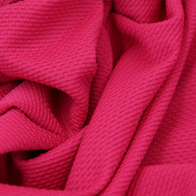 加厚针织蜂窝麻面料 高档时尚针织女装料布料 连衣裙小西装一步裙