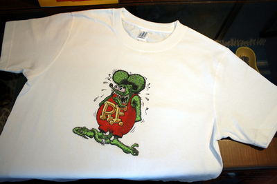 rat fink 芬克老鼠 your house 重磅加厚 复古机车 短袖t恤 tee