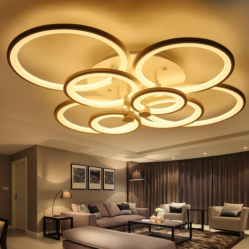 个性客厅灯现代风格时尚led吸顶灯卧室灯艺术顶灯室内灯具灯饰