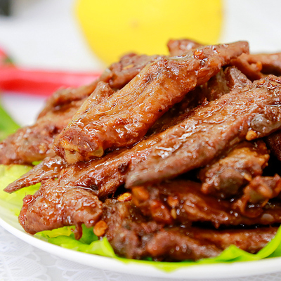 【周黑鸭品牌店_锁鲜】气调盒装卤鸡翅尖280gx2盒 武汉特产零食