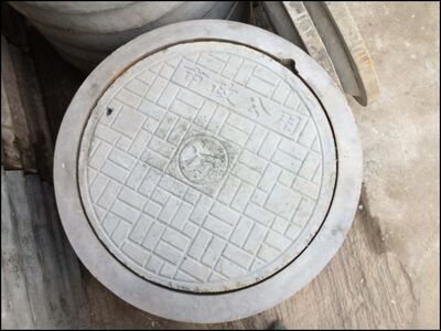 钢纤维重型窨井盖700圆型 混凝土污水窨井盖 雨水篦子 重型井盖