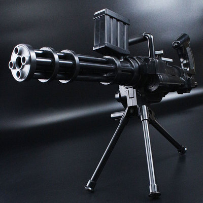 儿童玩具仿真手动连发加特林水弹枪可发射子弹软弹m4狙击步枪男孩