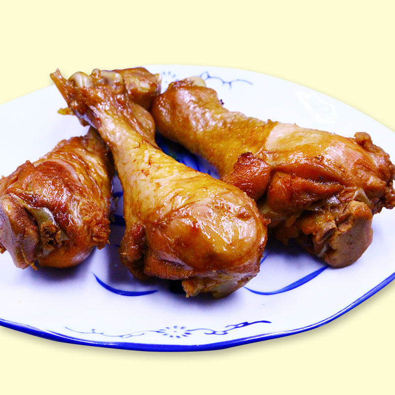 零食小吃香麻辣味五香烤卤大小鸡腿真空私房菜熟食