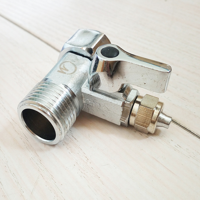 美的净水器4分转2分一体式活接三通球阀连体进水三通 2分开关配件