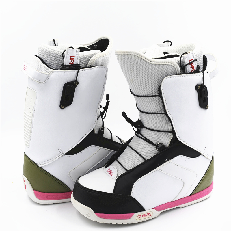 美国celsius滑雪单板雪鞋单板鞋滑雪鞋女单板抽绳滑雪鞋粉白