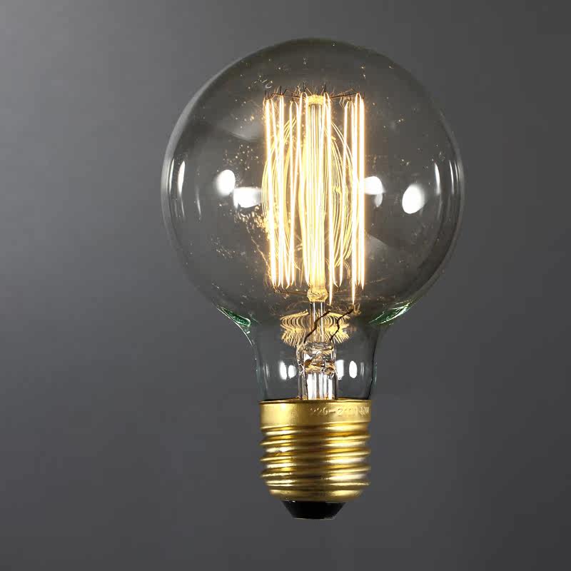 创意爱迪生灯泡 个性复古e27螺口钨丝灯泡40w白炽灯创意艺术灯泡