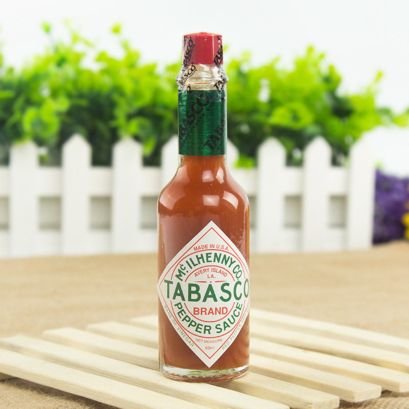美国进口 tabasco 美国辣椒仔 原味辣椒调味汁60ml/瓶 无盒调料类