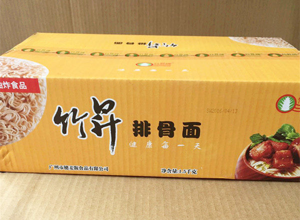 竹升牌排骨面 整箱装 纯手工精选 非油炸方便面 火锅面条 包邮