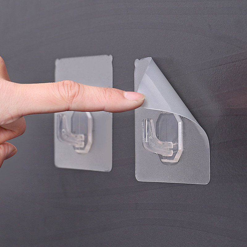 强力粘钩挂钩承重吸盘粘胶无痕厨房钩子壁挂墙壁墙上不粘贴浴室门
